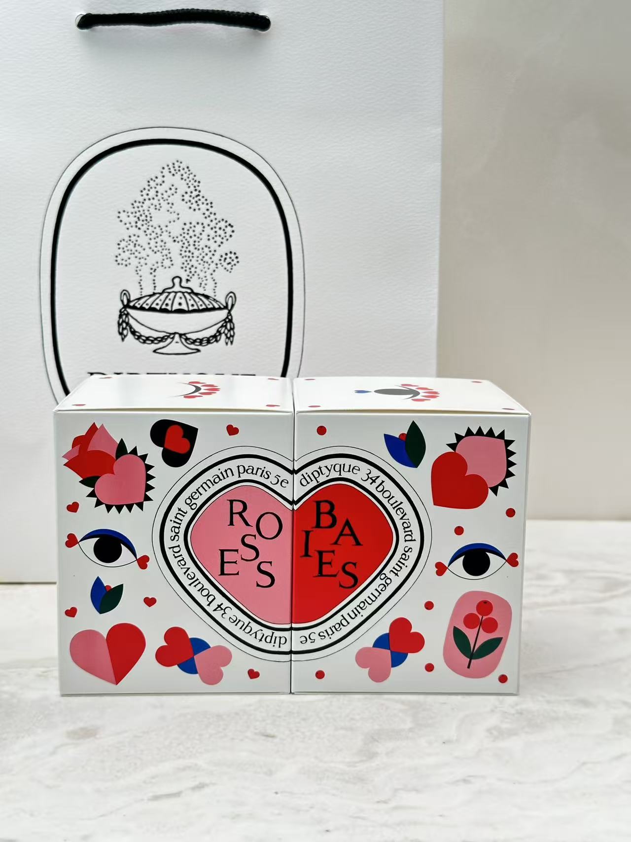 Diptyque Limited Edition Valentine’s Candle | Baies& Roses