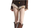Rhinestone Bow Decorated Stockings