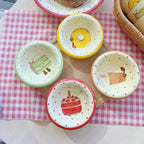 4-piece mini small plate set