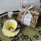 Peony Tea Cup Set-8.5 oz