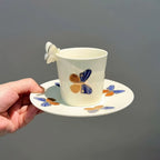 Butterfly Ceramic Teacup