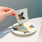 Butterfly Ceramic Teacup