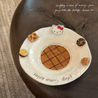 Hellokitty hand-painted ceramic plates
