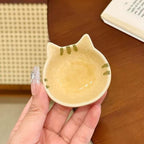 Japanese-style cat bowl