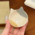 Japanese-style cat bowl