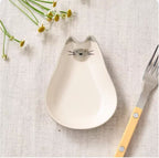 Cute Japanese cat-themed ceramics Plate