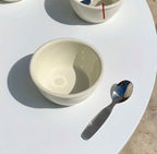 White deep-mouthed bowl -380/900 ml