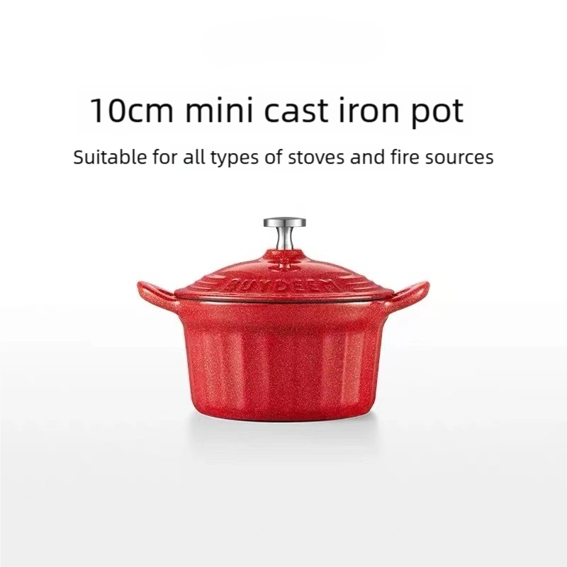 Mini Enamel Cast Iron Pot