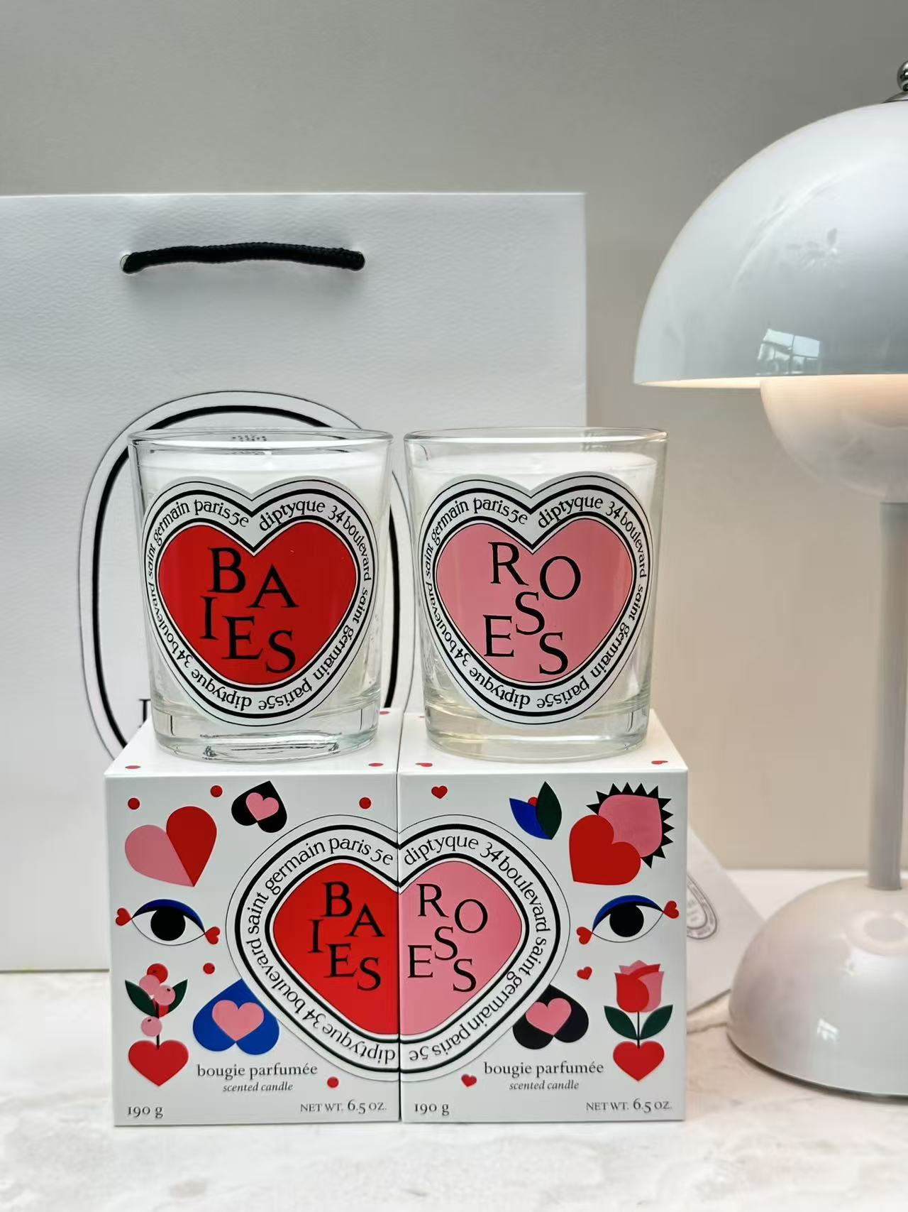 Diptyque Limited Edition Valentine’s Candle | Baies& Roses
