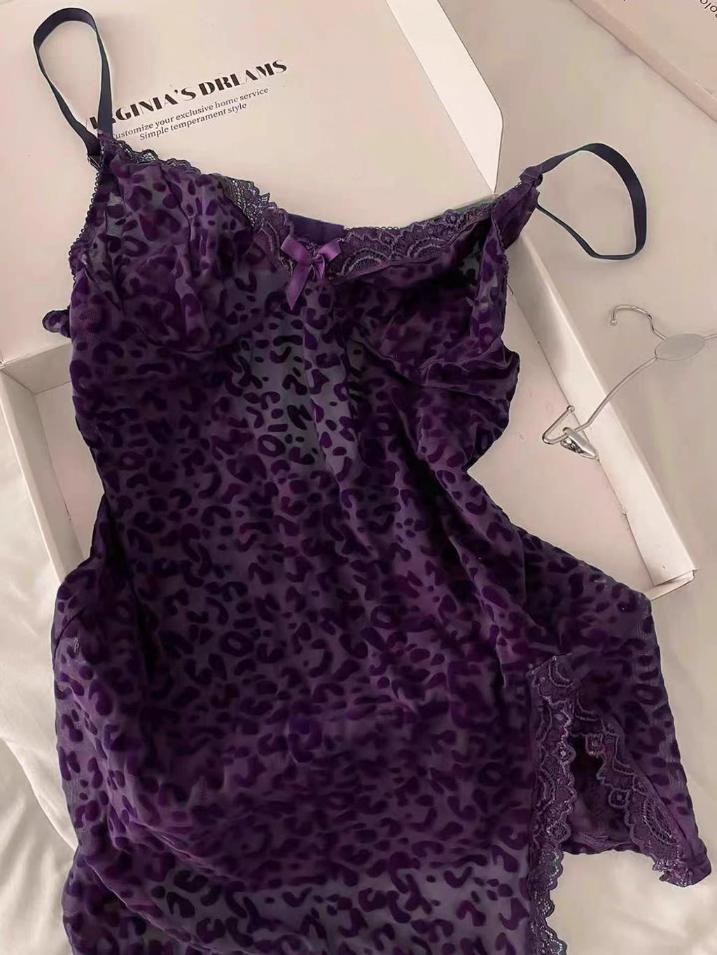 Leopard Mini Skirt