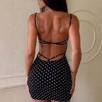 Polka Dot Mini Skirt