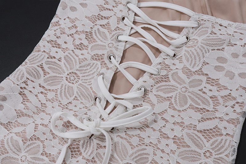 Lace Mini Skirt