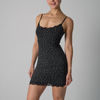 Lace Slip Mini Dress