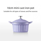Mini Enamel Cast Iron Pot
